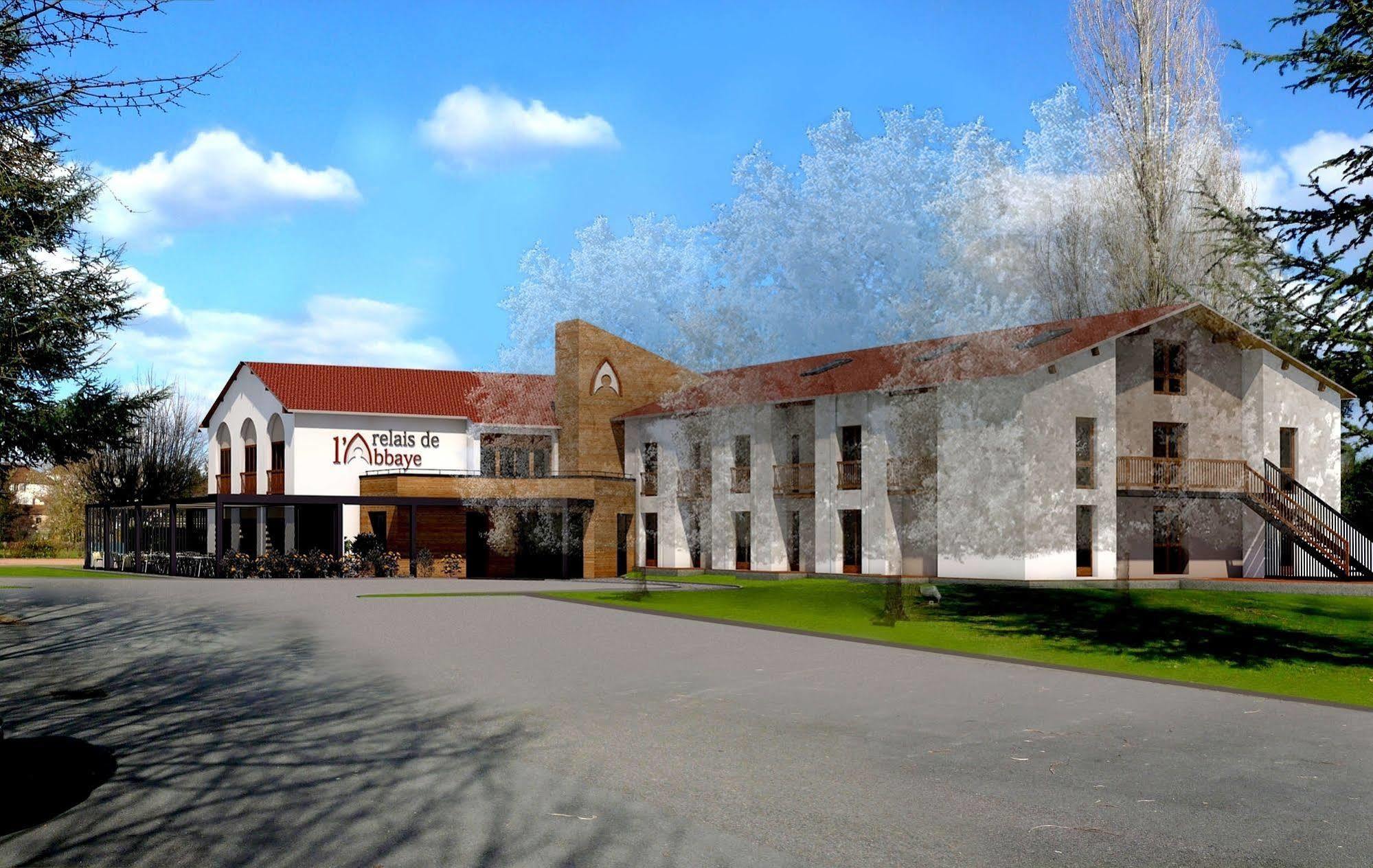 Готель Relais De L'Abbaye Charlieu Екстер'єр фото